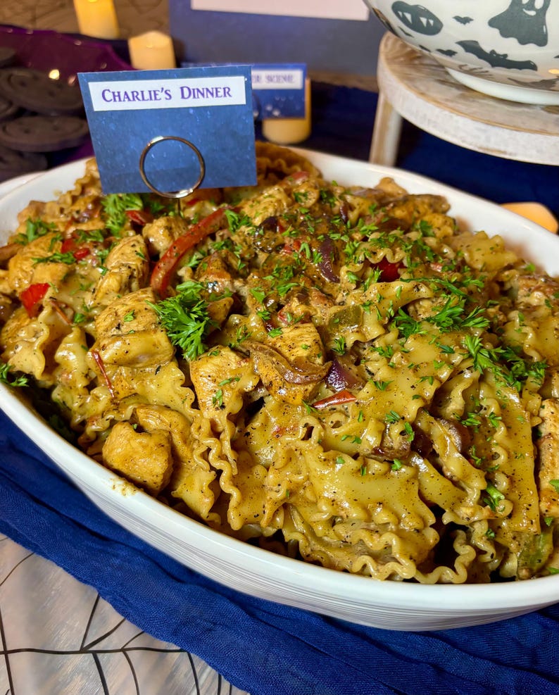 Coraline Slimy Dinner Scene Dinner and a Movie Menu Guide image 7