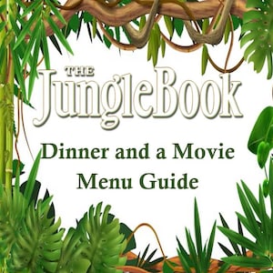 『ジャングル・ブック』ディナー＆映画メニューガイド