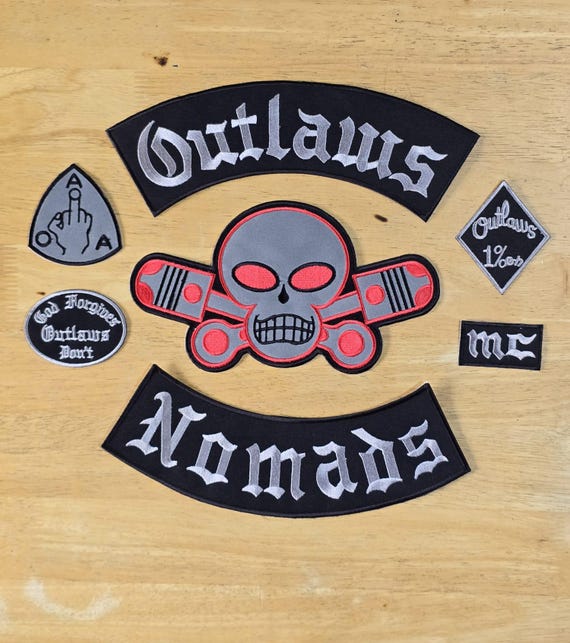 Tattooed and Employed Embroidered Patch 4.0 X 2.0 Inch iron on