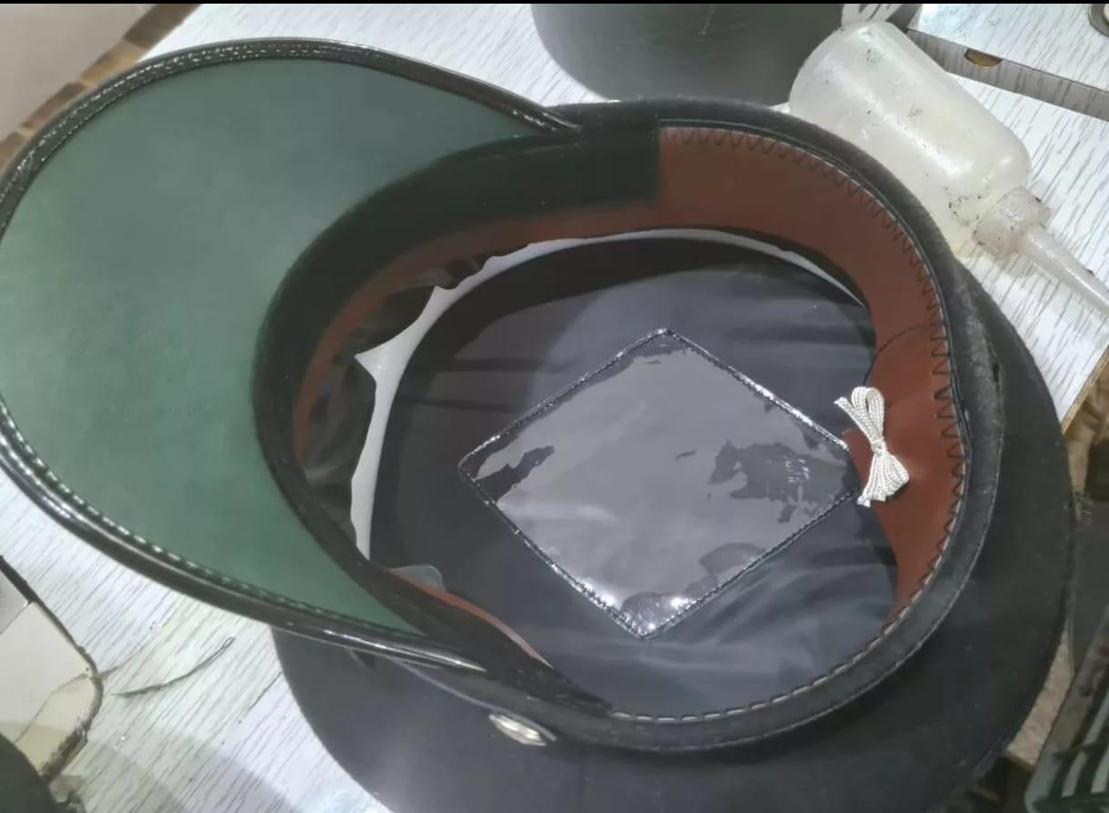 Sombrero White Star Line Capitán Smith, 23.2 In, Royal Marine Titanic, Azul Marino, Blanco, Dorado - Foto 12