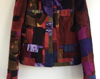 Moschino Bolero mehrfarbige Damenjacke - Größe 8