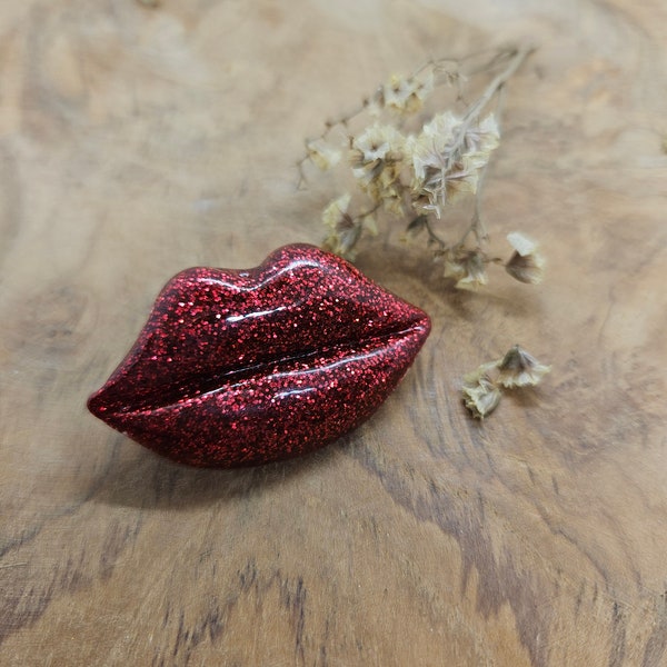 Bouche aimantée "kiss"