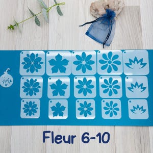 15/30 Plantillas de mandala, Mandala de puntos, Plantilla de flores 1-5, Patrones de Swoosh, Plantillas de dibujo, Simetría geométrica, Reutilizables.