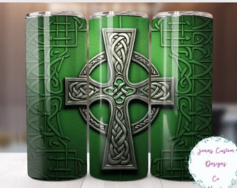 20 Ounce Tumbler Celtic Cross