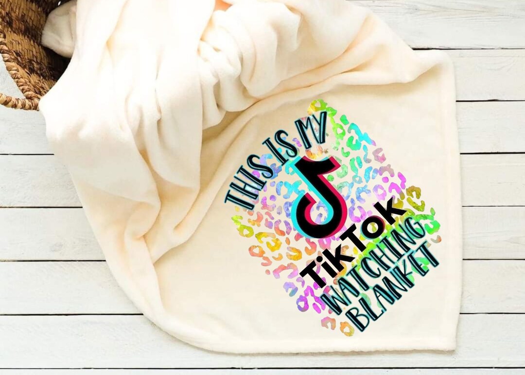 This is My Tik Tok Watching Blanket Etsy