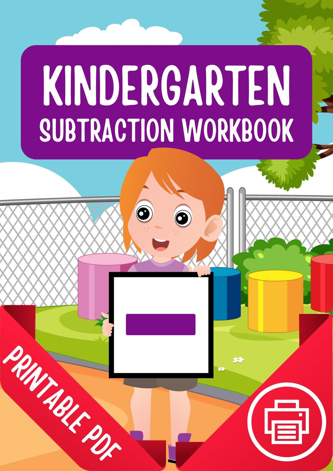 Kindergarten Subtraction Worksheets, 20-page Fun & Easy Math Practice ...