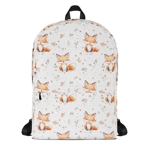 Cute Fox Backpack | Back To School Bag | Backpack for kids