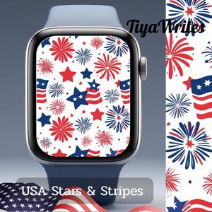 Sfondo dell'orologio USA Stars & Stripes n. 1