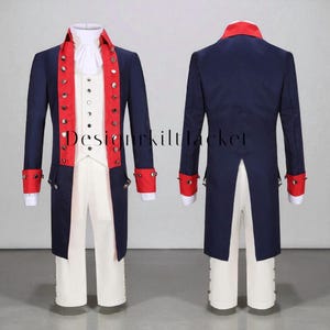 Revolutionary War Uniform: Men&#39;s Colonial Military Frock Coat