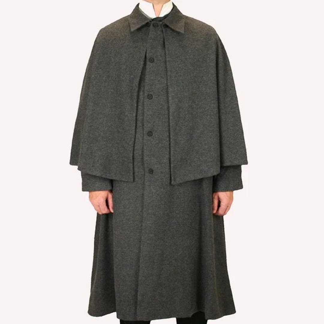 L'Or ロル Irregular hem Cape Coat 51A-+3YLlIL._UY1000_.jpg