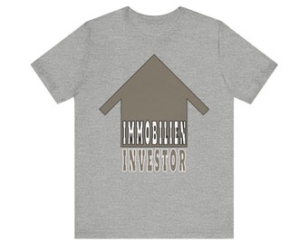 T-Shirt, Immobilieninvestor mit Haus