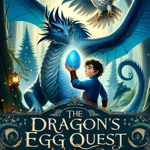 The Dragon&#39;s Egg Quest, children&#39;s books, bedtime stories, kids fairy tales, magical adventures, animal stories