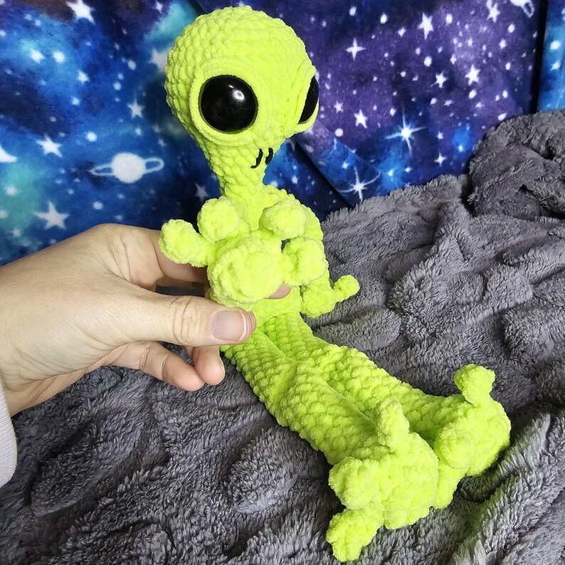 Alien Stuffed Animal Plushie Crochet - Etsy