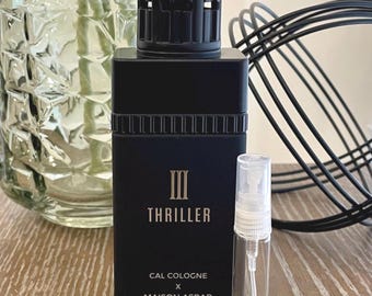 Thriller III Cologne Samples | 1ml, 2.5ml, 5ml