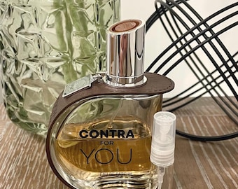 Contra For You Cologne Samples | 1ml, 2.5ml, 5ml