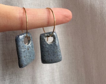 handmade ceramic earrings