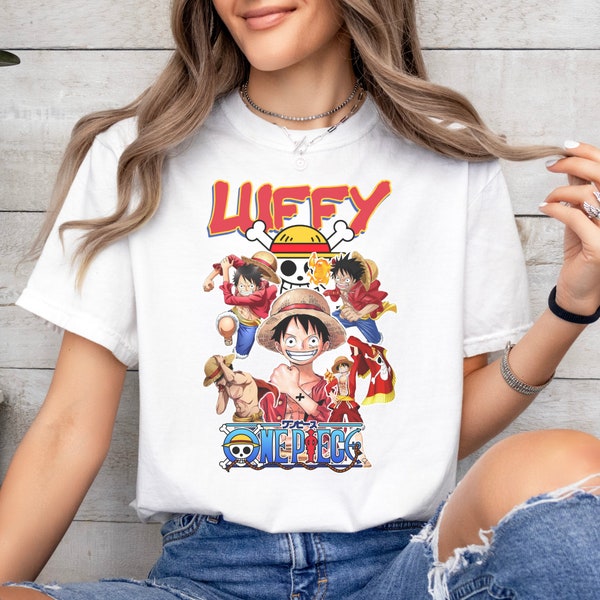 Luffy, chemise fan Luffy, produits dérivés Luffy, anime Luffy, cadeau t-shirt unisexe Luffy, produits dérivés Luffy