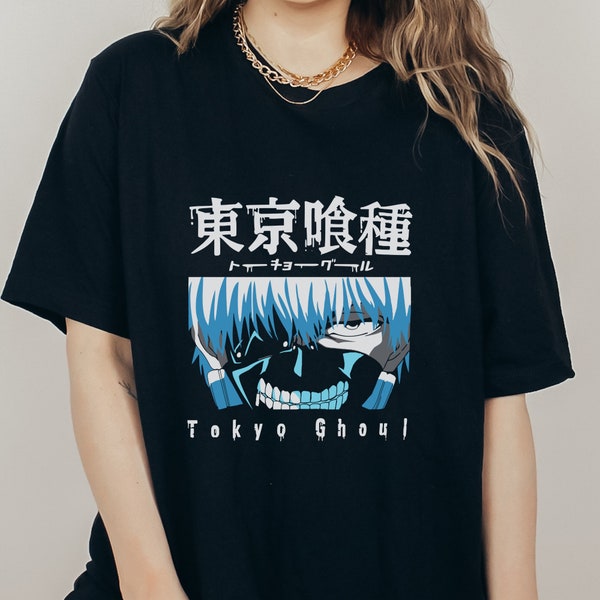 Tokyo Ghoul SHIRT, Anime Shirt, Tokyo Ghoul Unisex Tee Gift, Anime fun, Anime for her, anime, Tokyo Ghoul merch, Tokyo Ghoul merch for fans