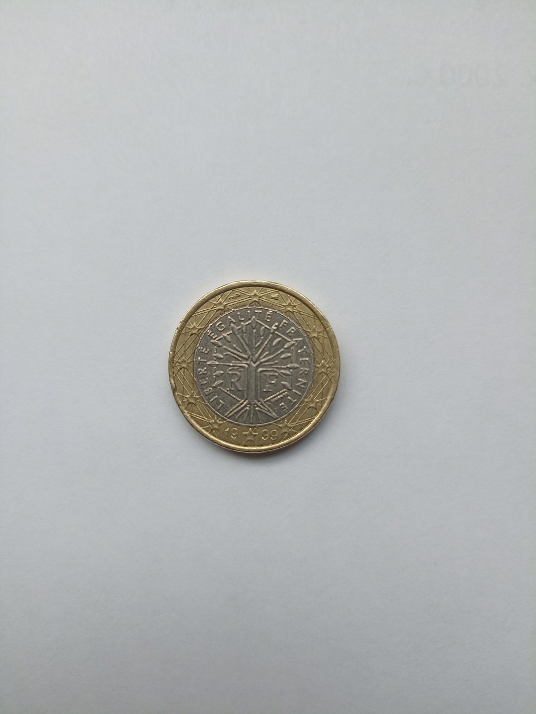 1 Euro Munze Liberte Egalite Fraternite 1999 Wert 1 Euro Coin Liberte Egalite Fraternite 1999 - Etsy