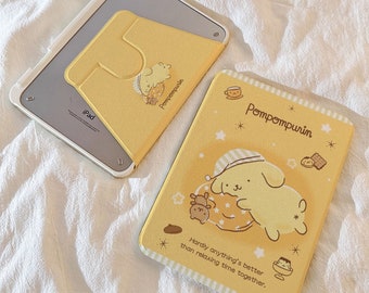 Kawaiii Cute Pompompurin Sanrio iPad Case: Sanrio