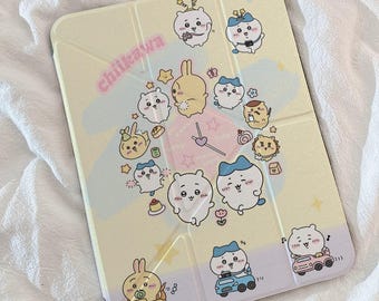 Sylvanian Families iPad Case - Pastel Gingham Cover for Apple iPad