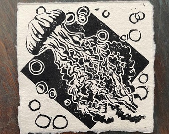 Jellyfish Print 3’x3’
