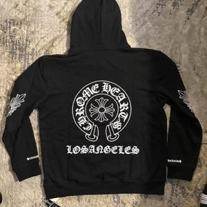 Streetwear Men's Hoodie Aesthetic Zip Up Black Hoodie