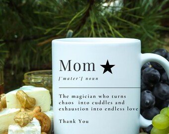 Magician Mom Mug – Mother's Day Gift, Ceramic Coffee Cup