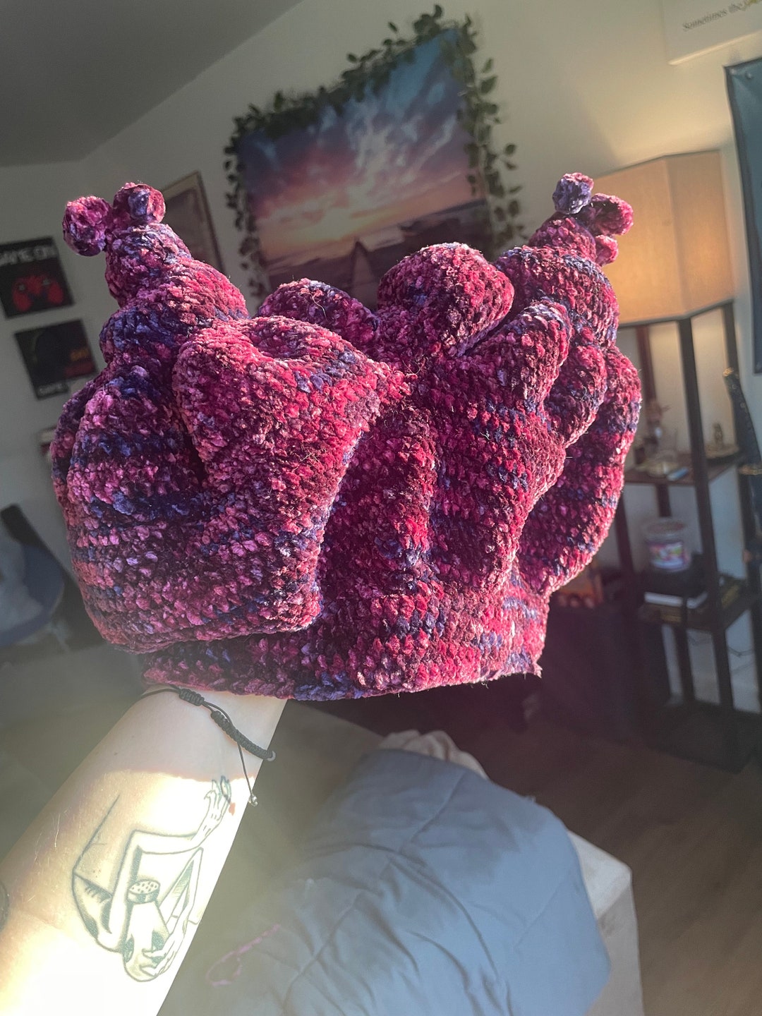 Oversized Chowder Inspired Crochet Hat Etsy