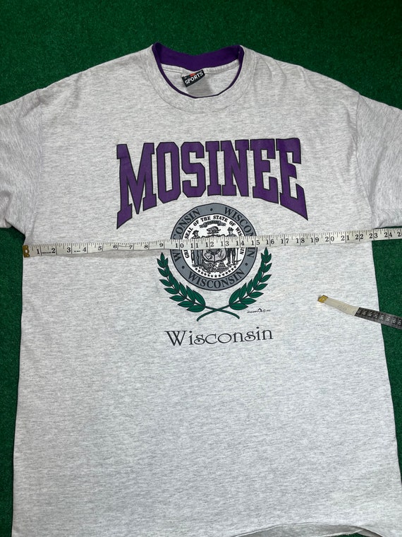 Vintage 90s Mosinee Wisconsin Mens XL Collegiate … - image 4