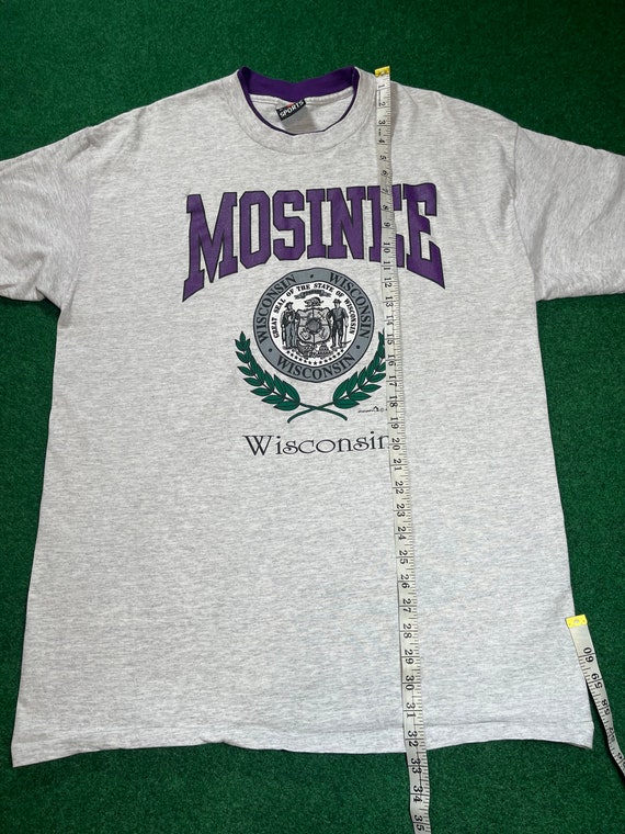 Vintage 90s Mosinee Wisconsin Mens XL Collegiate … - image 3