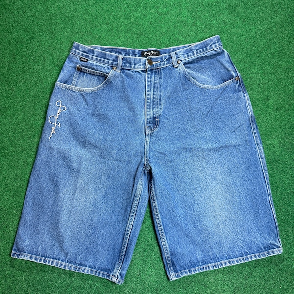 Vintage Y2K Sean John Jorts Baggy Mens 36 Denim Shorts