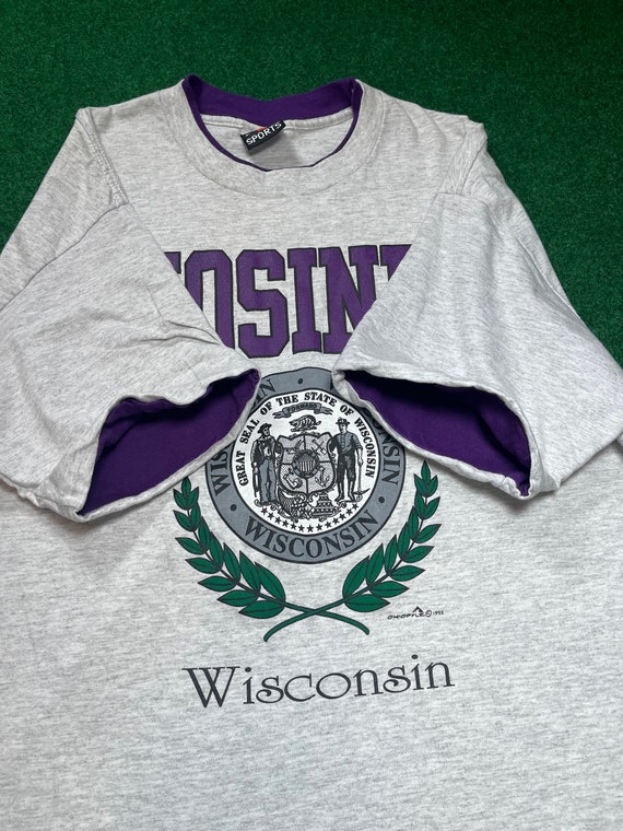 Vintage 90s Mosinee Wisconsin Mens XL Collegiate … - image 7