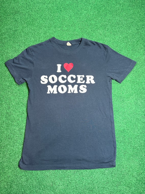 Vintage Y2K Hollister “I Love Soccer Moms” Mens Sm