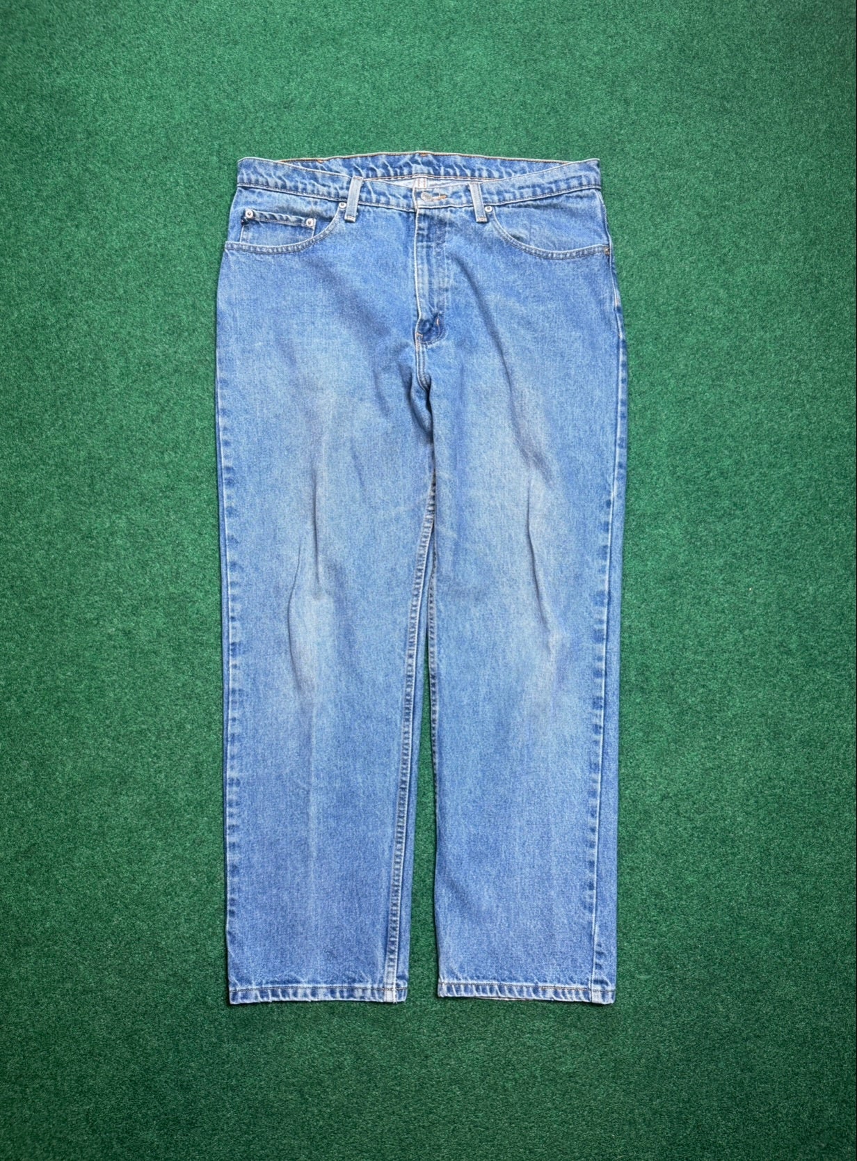RL Polo Jeans Co Mens 36x30 Stone Wash C-5 Carpenter Straight Leg Denim  Jeans