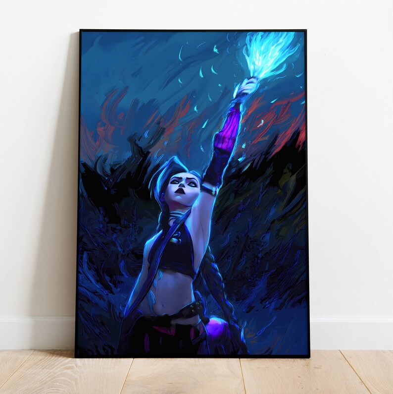Arcane Poster, Wall Art & Home Decor, Animated Series Poster Gift