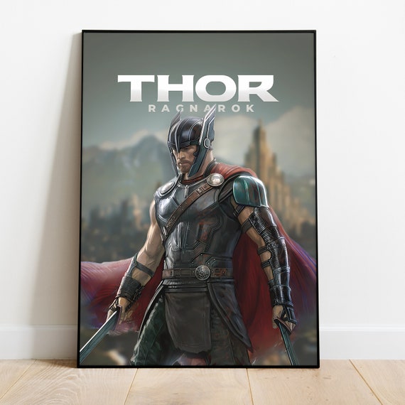 Thor: Ragnarok Poster, Wall Art & Home Decor, Marvel Superhero