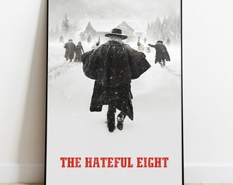 The Hateful Eight Poster, Wandkunst & Wohnkultur, Western Mystery Movie Poster Geschenk