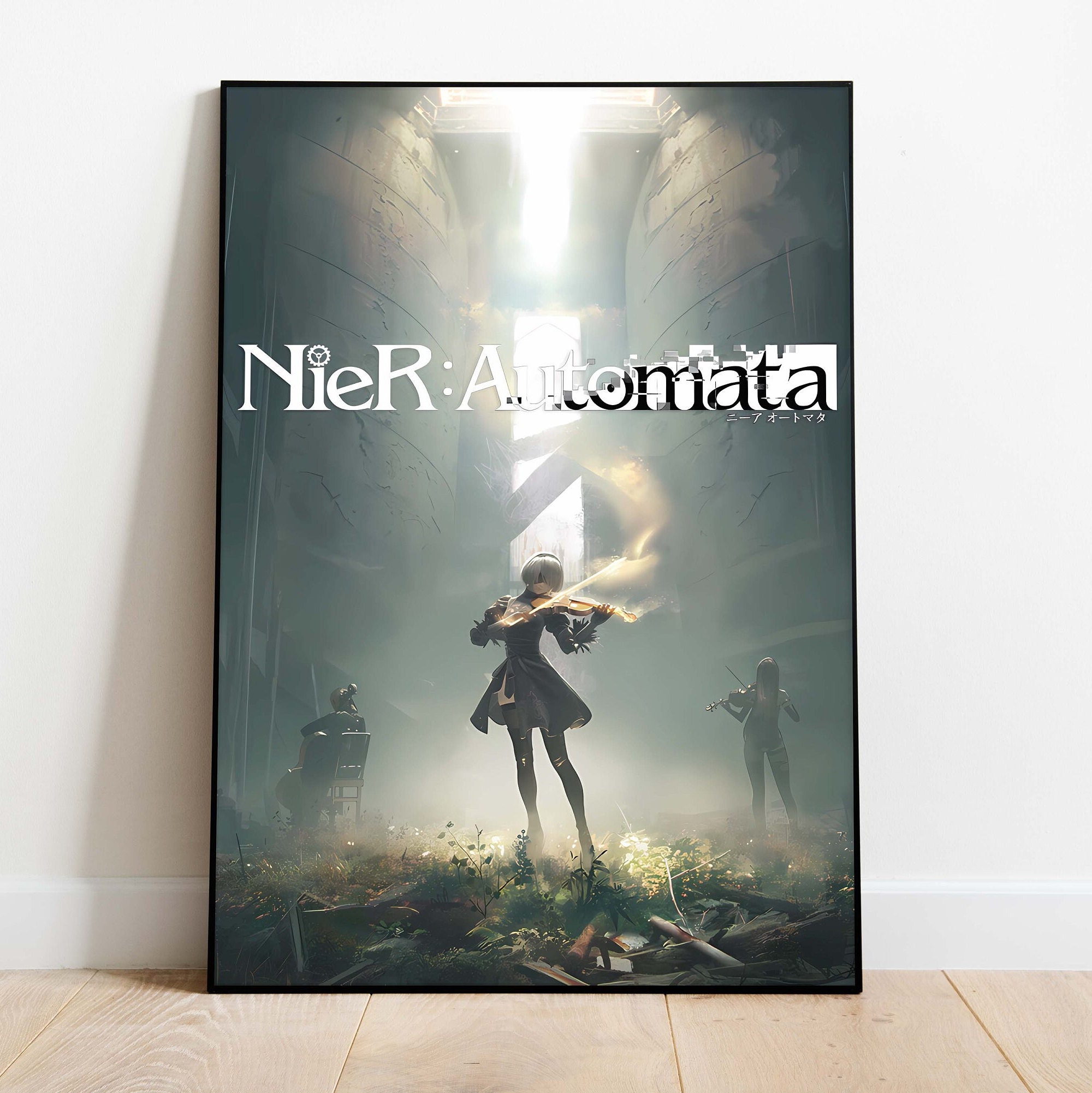 Nier: Automata Poster, Wall Art & Home Decor, Action RPG Video