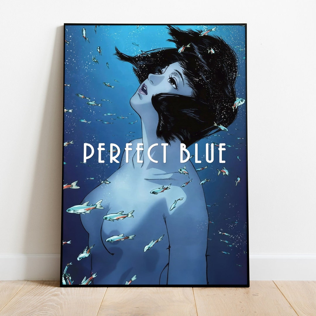 Perfect Blue Poster, Wall Art & Home Decor, Psychological Thriller