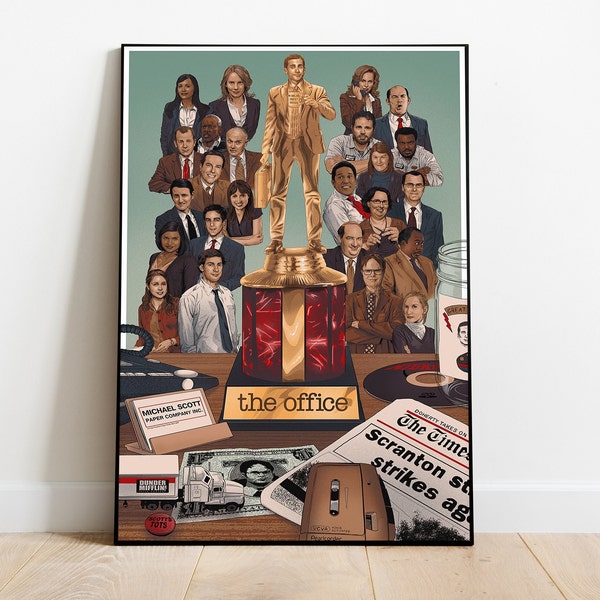 The Office Poster, Wall Art & Home Decor, Comedy TV Series Poster Gift