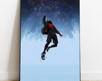 Spider-Man 2 videogameposter, muurkunst en woondecoratie, actie-avonturengame postercadeau