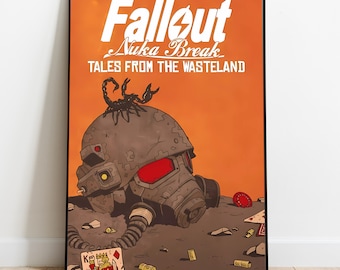 フォールアウト シリーズ ボックス アート プリント A4 (210 x