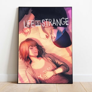 Póster de Life is Strange, arte mural y decoración del hogar, póster de videojuego de aventuras narrativas, regalo