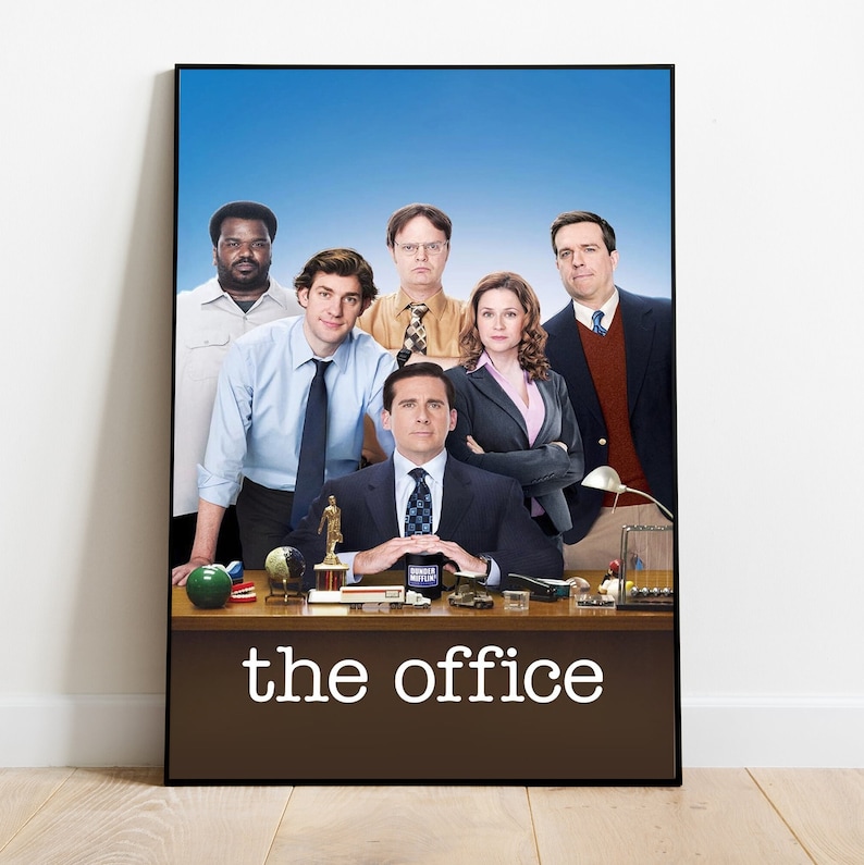 The Office Poster, Wall Art & Home Decor, Comedy TV Series Poster Gift ...
