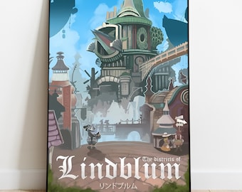 A4 / A5 Final Fantasy IX Art Print - FF9 Zidane, Vivi, Garnet