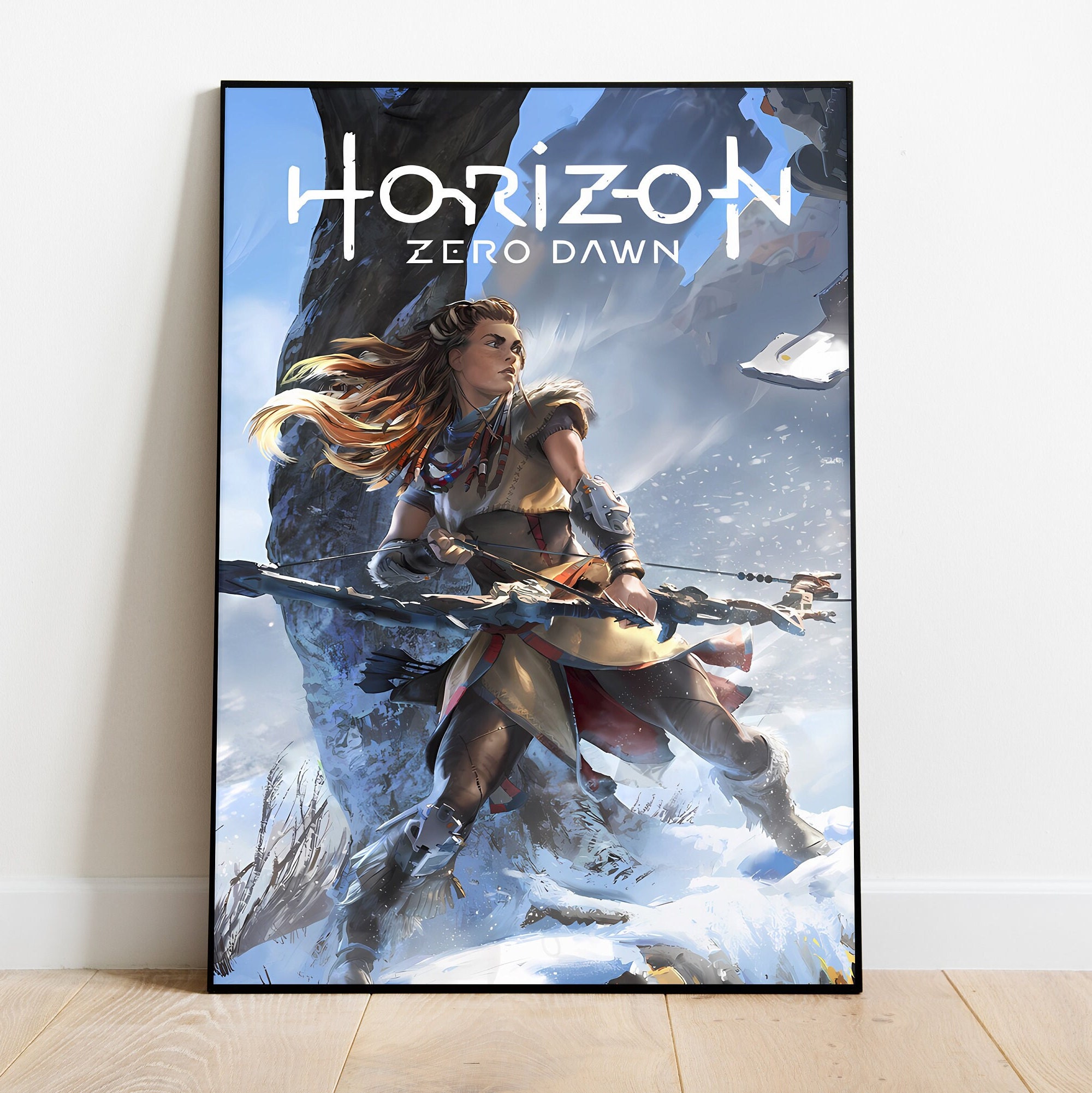 Horizon Zero Dawn Poster, Wall Art &amp; Home Decor, Action RPG Video Game ...