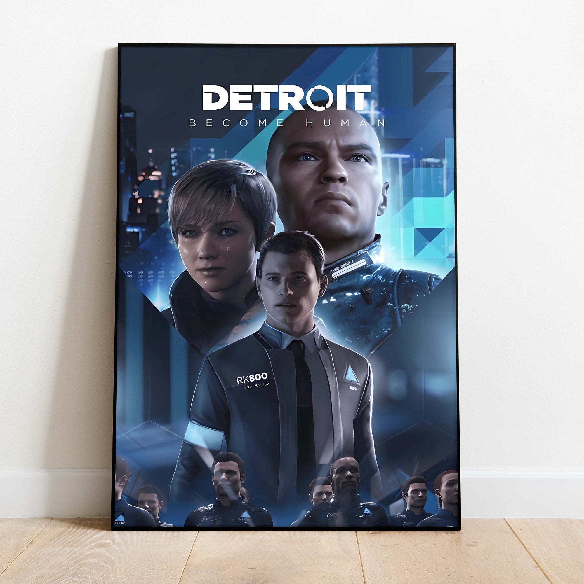 Detroit: Become Human Poster, Wall Art & Home Decor, Interactive