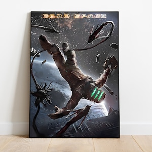 Dead Space Poster, Wall Art & Home Decor, Sci-Fi Horror Video Game Poster Gift