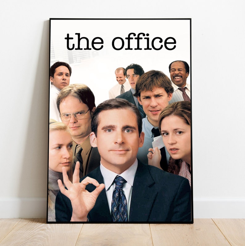 The Office Poster, Wall Art & Home Decor, Comedy TV Series Poster Gift ...